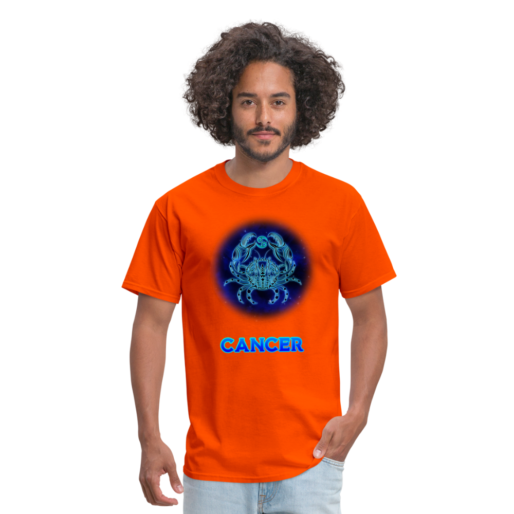 Men's Stellar Cancer Classic T-Shirt - orange