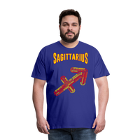 Thumbnail for Men's Power Words Sagittarius Premium T-Shirt - royal blue