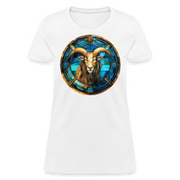 Thumbnail for Women's Mosaic Capricorn T-Shirt - white