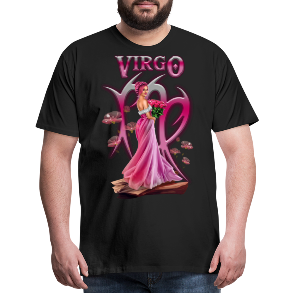 Men's Astral Virgo Premium T-Shirt - black