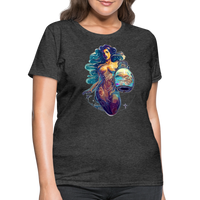 Thumbnail for Women's Mythical Aquarius T-Shirt - heather black