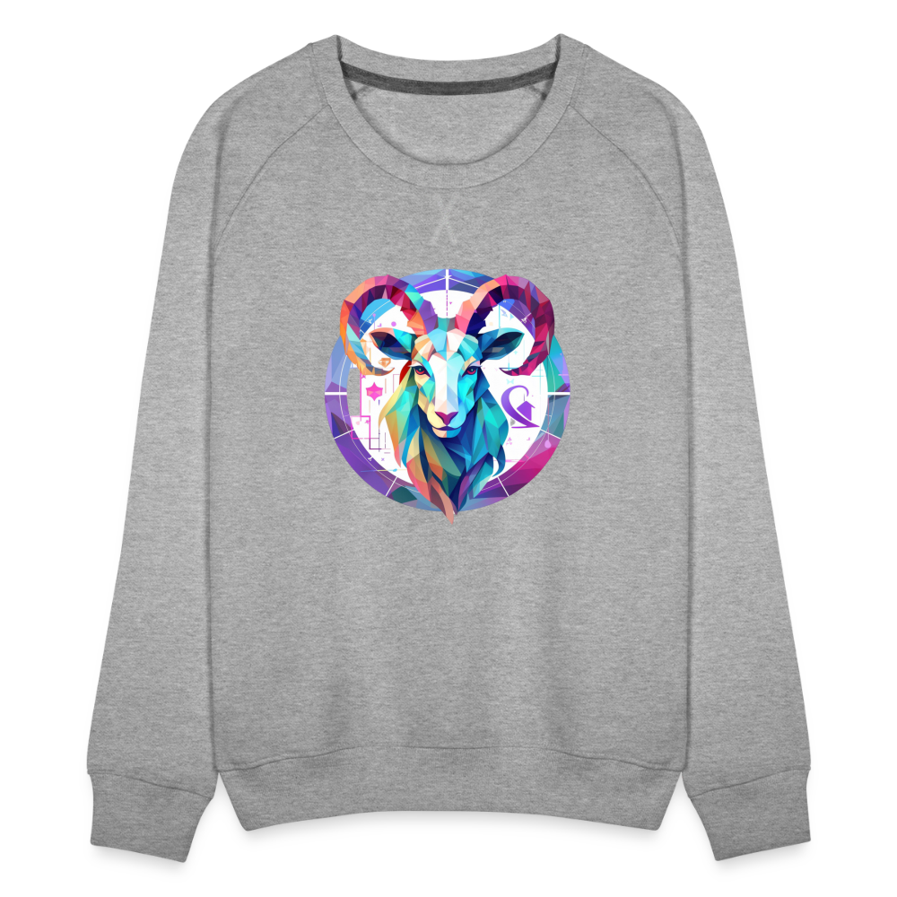 Women’s Mythical Aries Premium Sweatshirt - heather grey