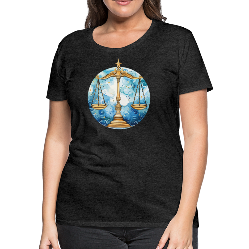 Women’sMythical Libra Premium T-Shirt - charcoal grey