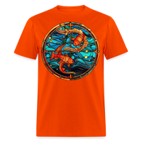 Thumbnail for Men's Mosaic Pisces Classic T-Shirt - orange