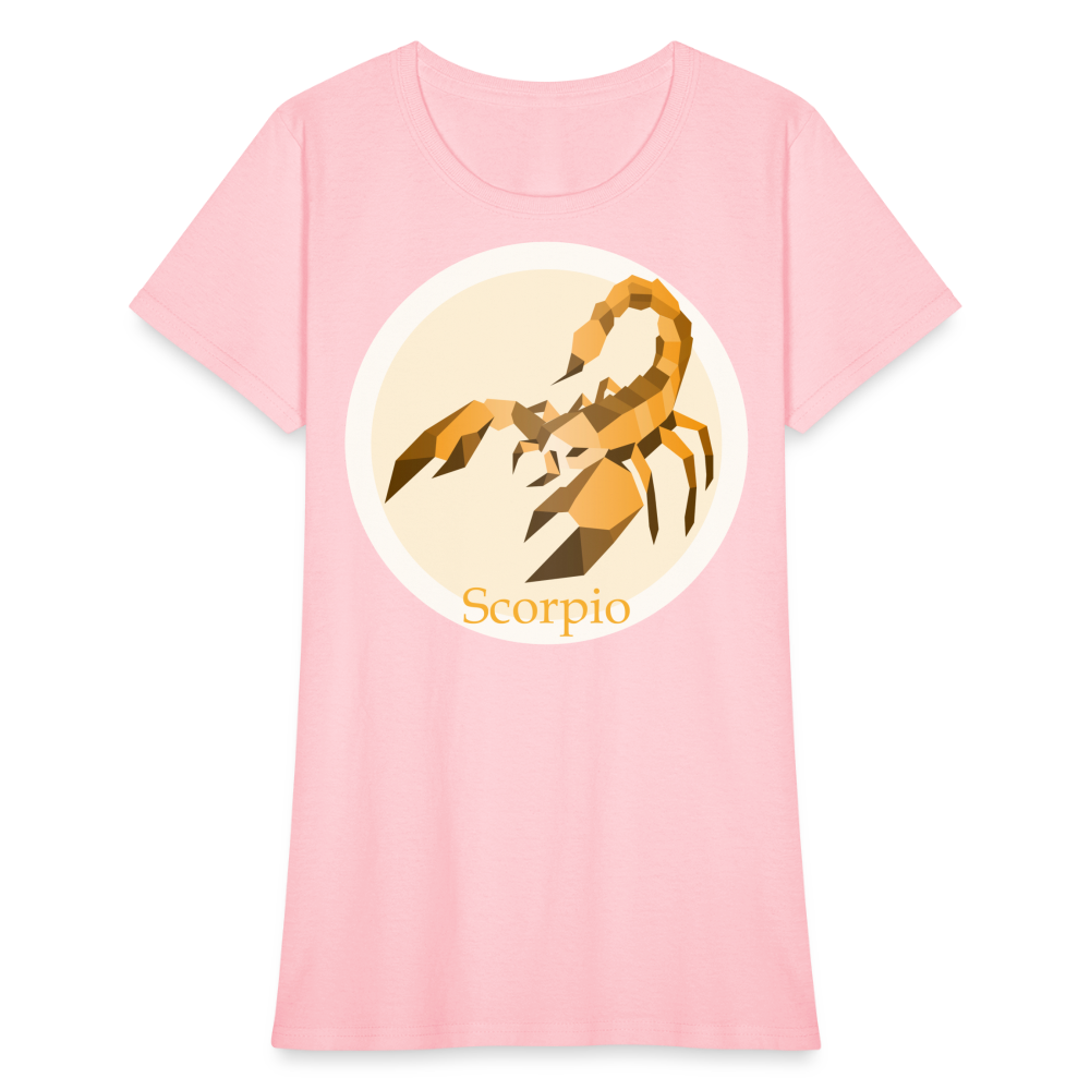 Women's Mosaic Scorpio T-Shirt - pink