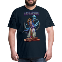 Thumbnail for Men's Astral Aquarius Premium T-Shirt - deep navy