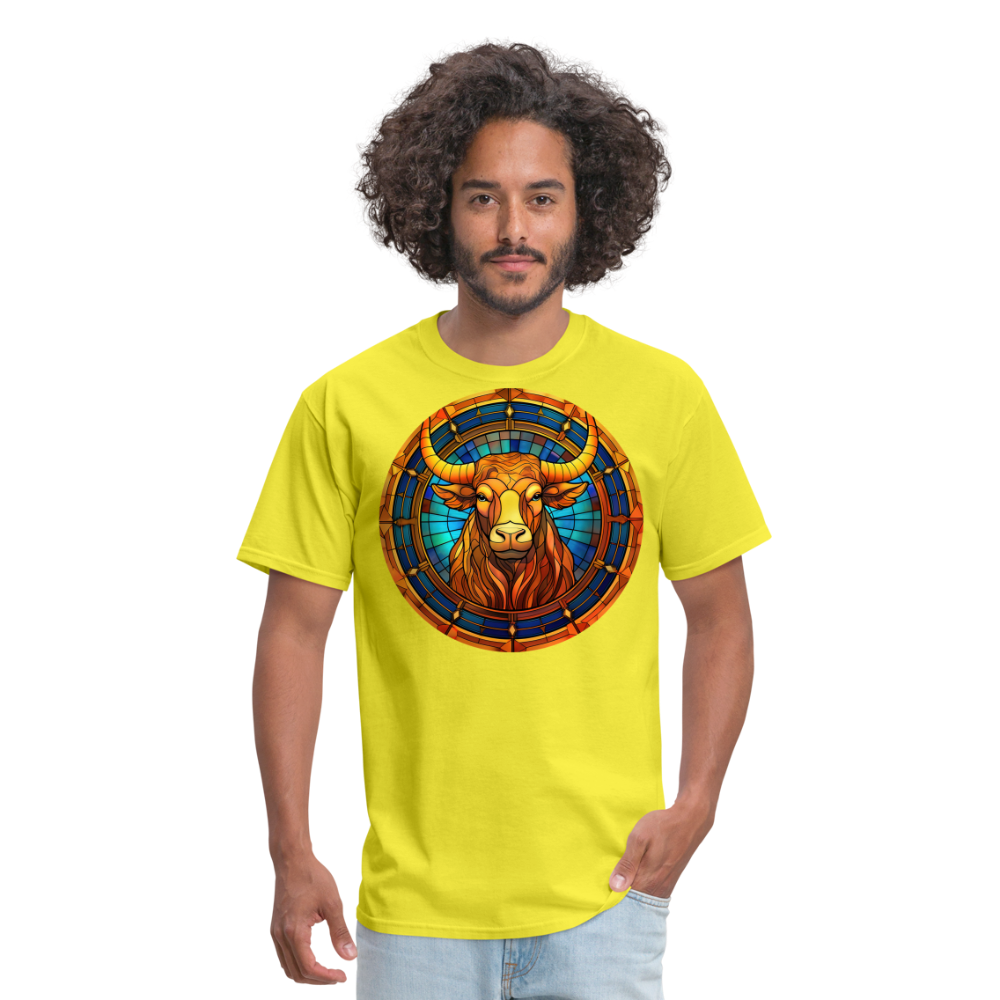 Men's Mosaic Taurus Classic T-Shirt - yellow