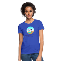 Thumbnail for Women's Dragonfly Oasis V.1 Capricorn T-Shirt - royal blue