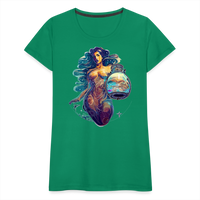 Thumbnail for Women’s Mythical Aquarius Premium T-Shirt - kelly green