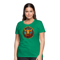 Thumbnail for Women’s Mosaic Taurus Premium T-Shirt - kelly green