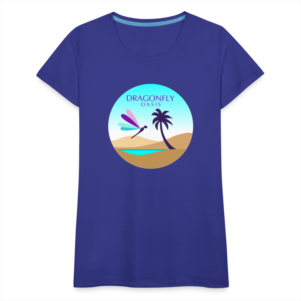 Women's Dragonfly Oasis V.2 Premium T-Shirt - royal blue