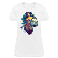 Thumbnail for Women's Mythical Aquarius T-Shirt - white