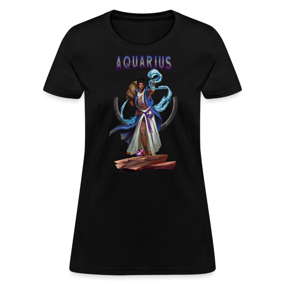 Women's Astral Aquarius T-Shirt - black