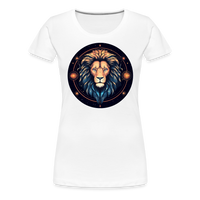 Thumbnail for Women's Magic Leo Premium T-Shirt - white