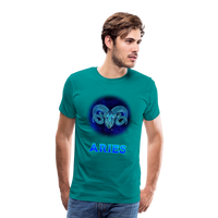 Thumbnail for Men's Aries Premium T-Shirt - teal