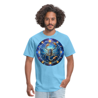 Thumbnail for Men's Symbol Scorpio Classic T-Shirt - aquatic blue