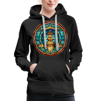 Thumbnail for Women’s Mosaic Libra Premium Hoodie - black