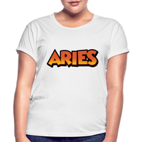 Thumbnail for Women's Aries Oneeighty Relaxed Fit T-Shirt - white