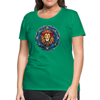 Thumbnail for Women's Mosaic Leo Premium T-Shirt - kelly green