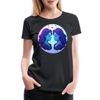 Thumbnail for Women’s Magic Gemini Premium T-Shirt - black