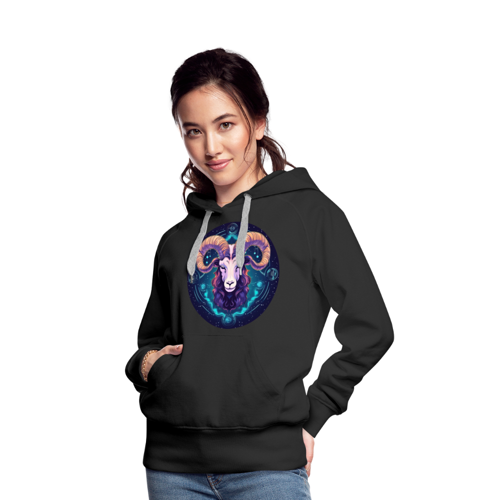 Women’s Magic Capricorn Premium Hoodie - black