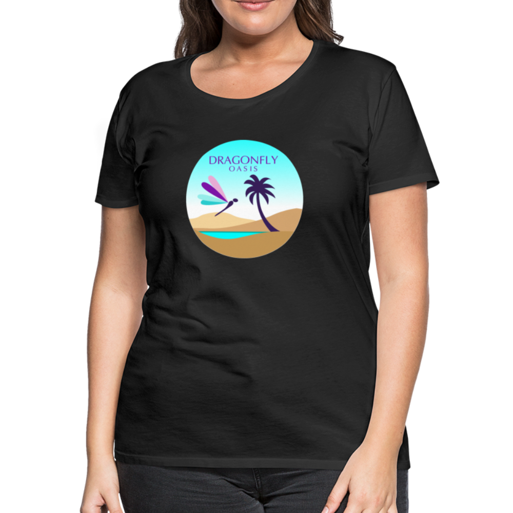 Women's Dragonfly Oasis V.2 Premium T-Shirt - black