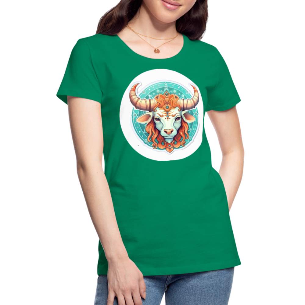 Women’s Symbol Taurus Premium T-Shirt - kelly green