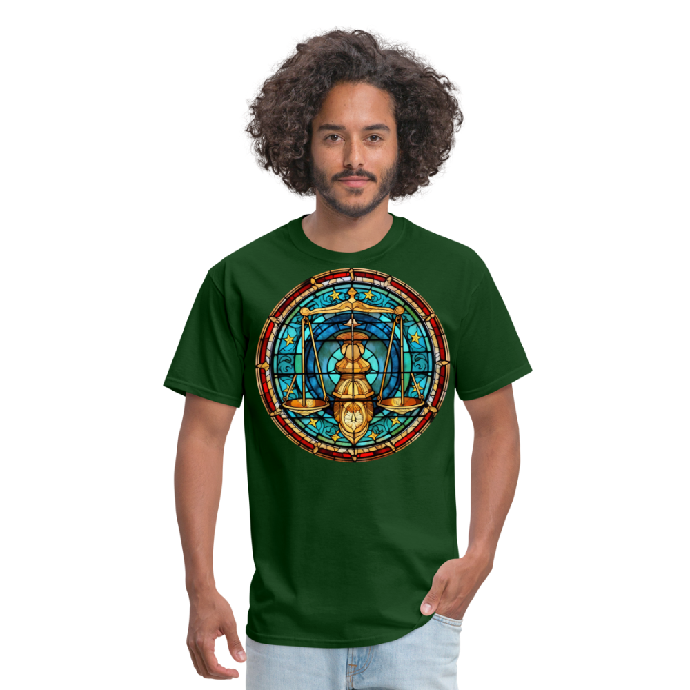 Men's Mosaic Libra Classic T-Shirt - forest green