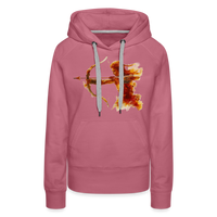 Thumbnail for Women’s Mythical Sagittarius Premium Hoodie - mauve