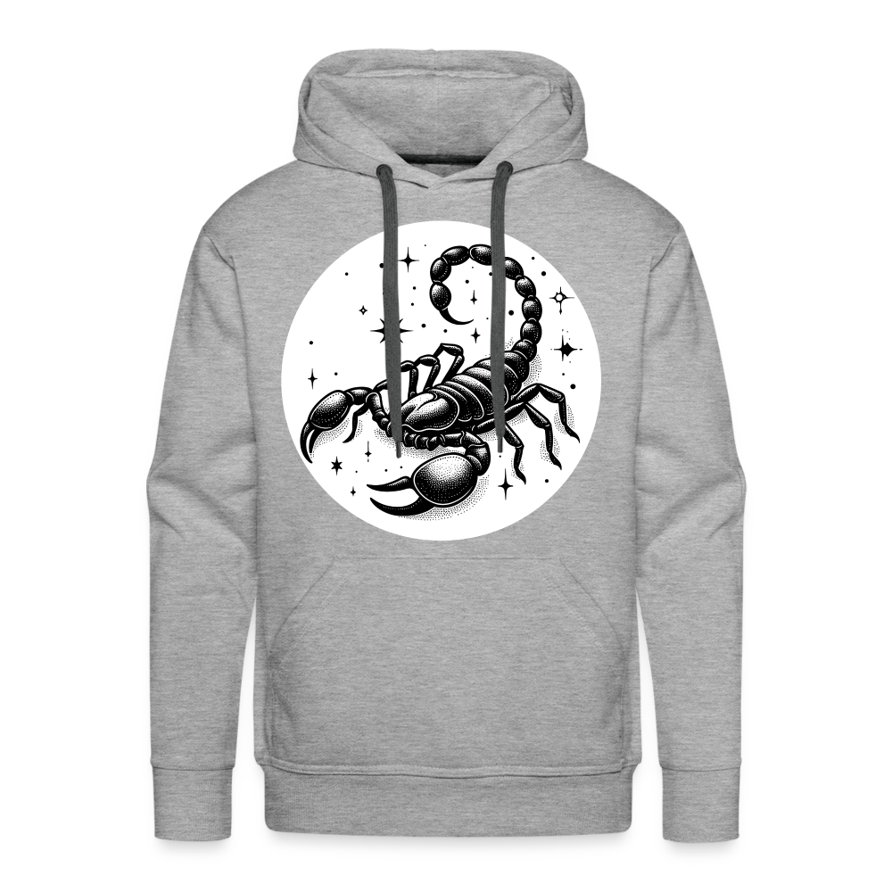 Men’s Magic Scorpio Premium Hoodie - heather grey