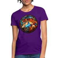 Thumbnail for Women's Mosaic Gemini T-Shirt - purple