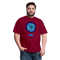 Thumbnail for Men's Stellar Leo Classic T-Shirt - burgundy