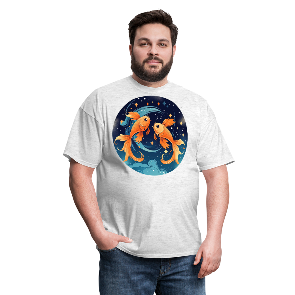 Men's Magic Pisces Classic T-Shirt - light heather gray