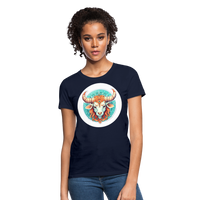 Thumbnail for Women's Symbol Taurus T-Shirt - navy