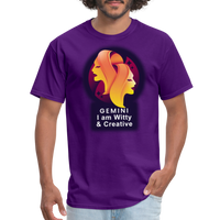 Thumbnail for Men's Glow Gemini Classic T-Shirt - purple