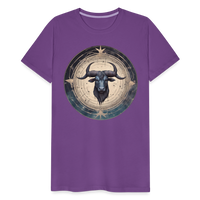 Thumbnail for Men's Mythical Taurus Premium T-Shirt - purple