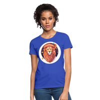 Thumbnail for Women's Symbol Leo T-Shirt - royal blue