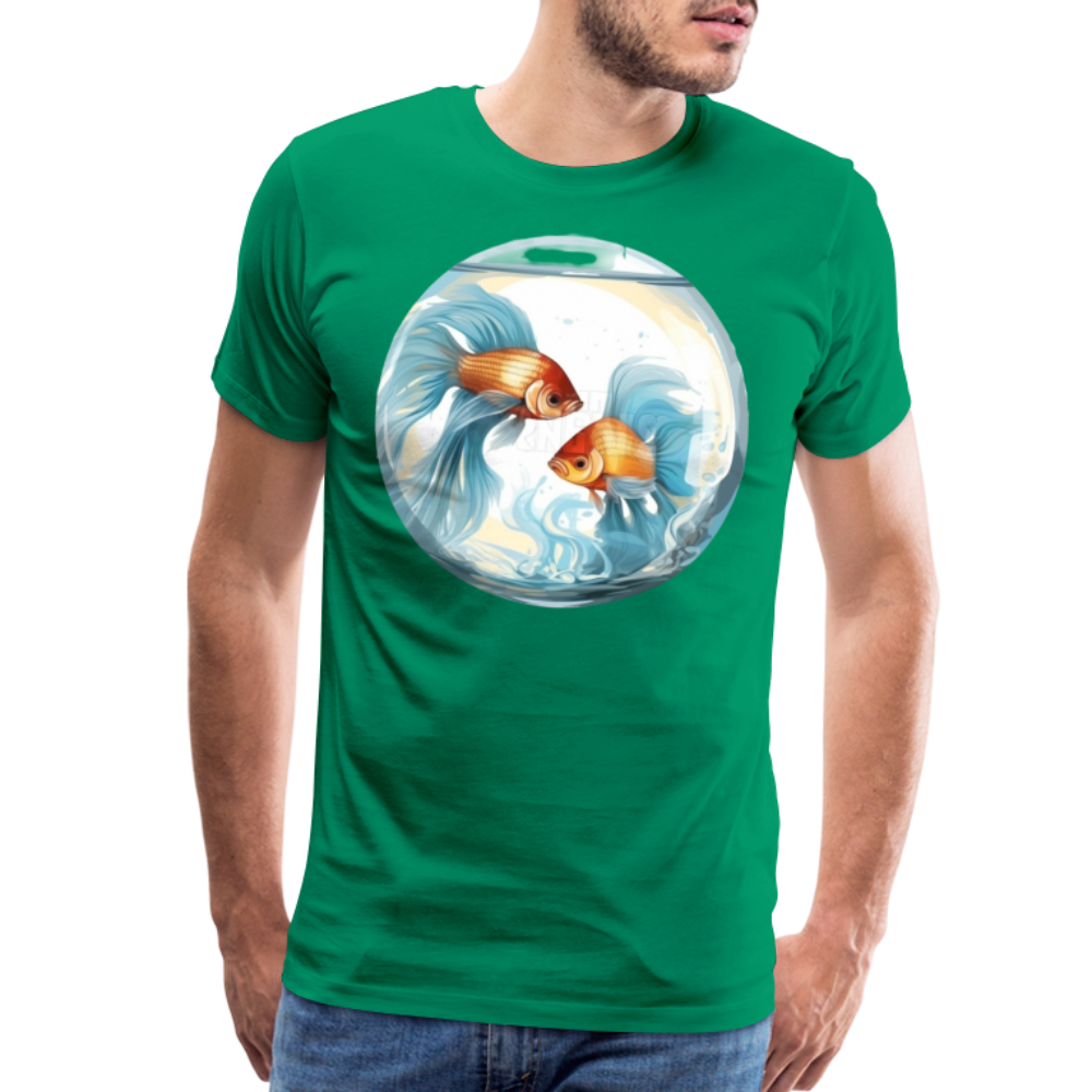 Men's Mythical Pisces Premium T-Shirt - kelly green