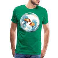 Thumbnail for Men's Mythical Pisces Premium T-Shirt - kelly green