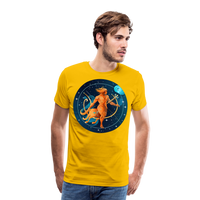 Thumbnail for Men's Mythical Sagittarius Premium T-Shirt - sun yellow