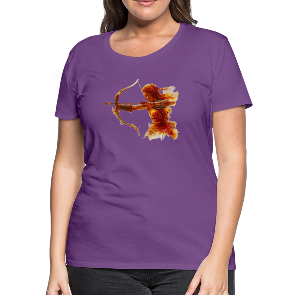 Women’s Mythical Sagittarius Premium T-Shirt - purple