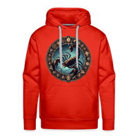 Thumbnail for Men’s Mythical Scorpio Premium Hoodie - red