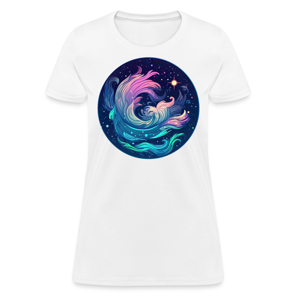 Women's Magic Aquarius T-Shirt - white