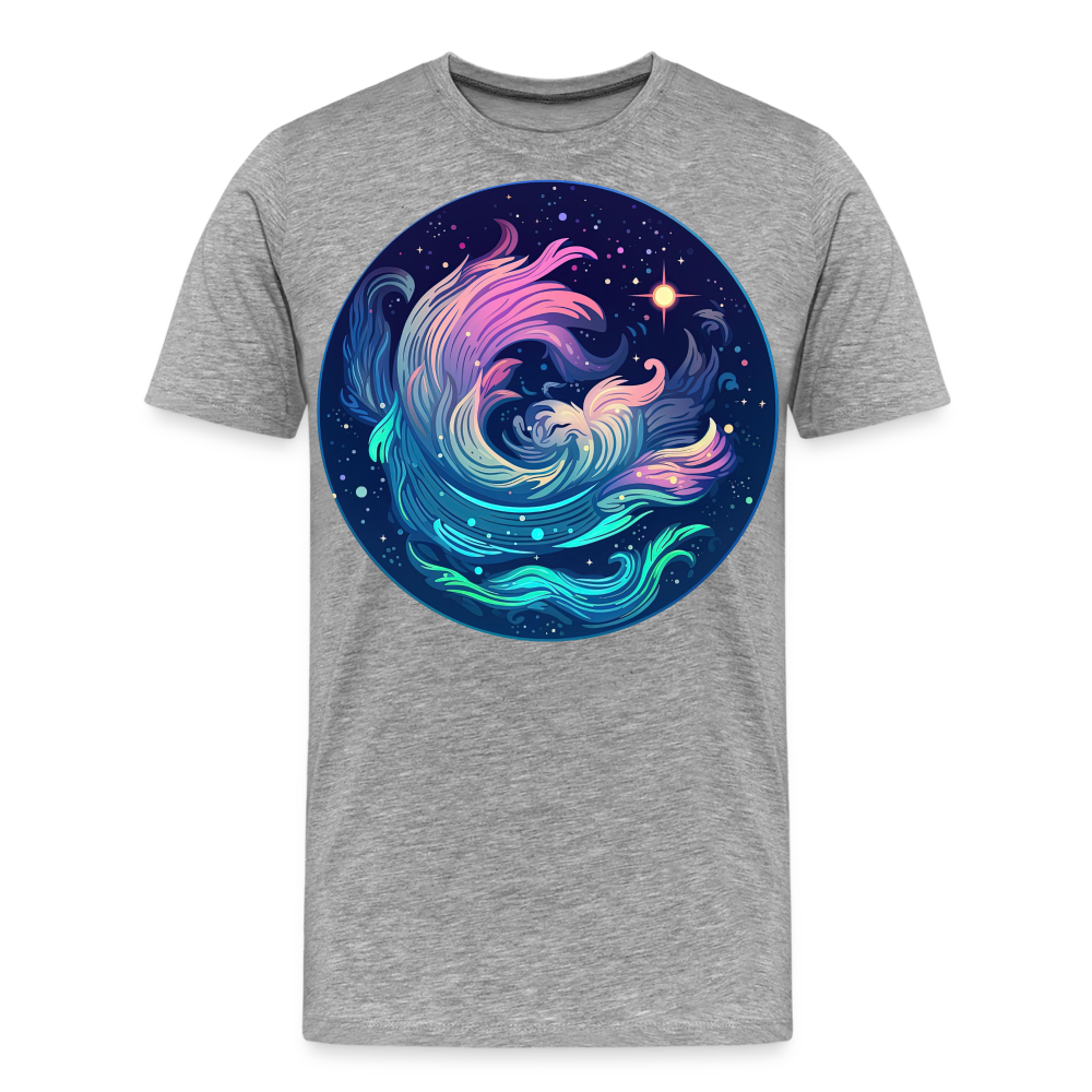 Men's Magic Aquarius Premium T-Shirt - heather gray