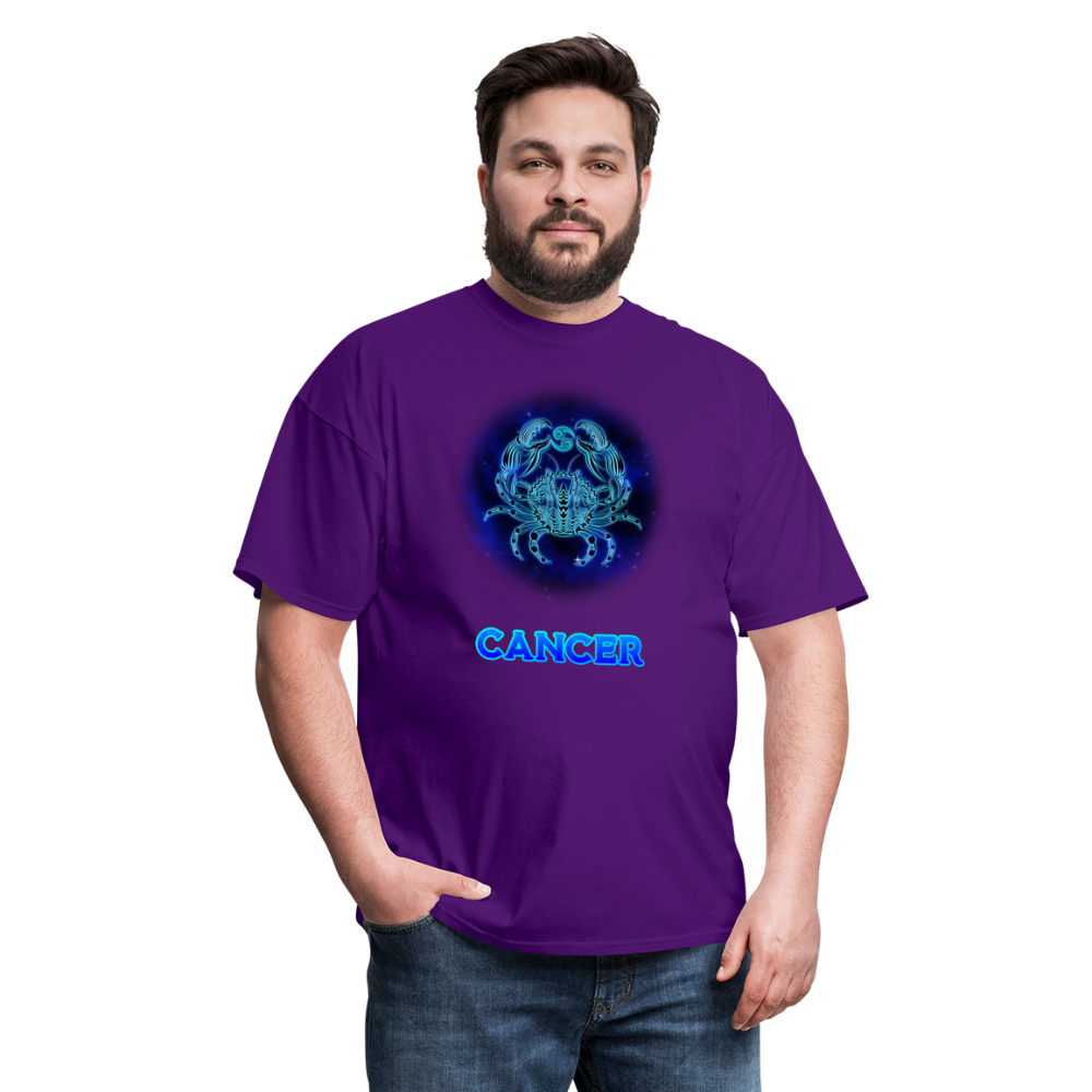 Men's Stellar Cancer Classic T-Shirt - purple