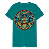 Thumbnail for Men's Mosaic Libra Premium T-Shirt - teal