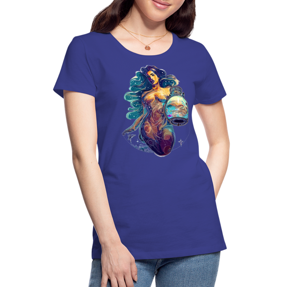 Women’s Mythical Aquarius Premium T-Shirt - royal blue