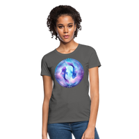 Thumbnail for Women's Classic Pisces T-Shirt - charcoal