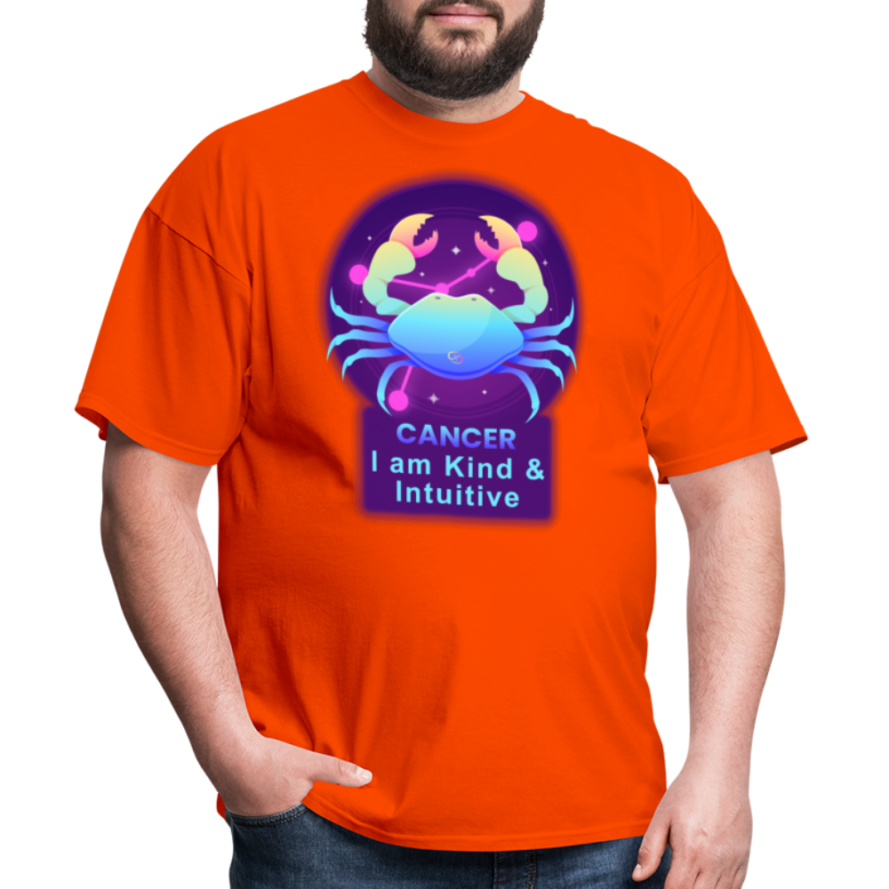 Men's Neon Cancer Classic T-Shirt - orange