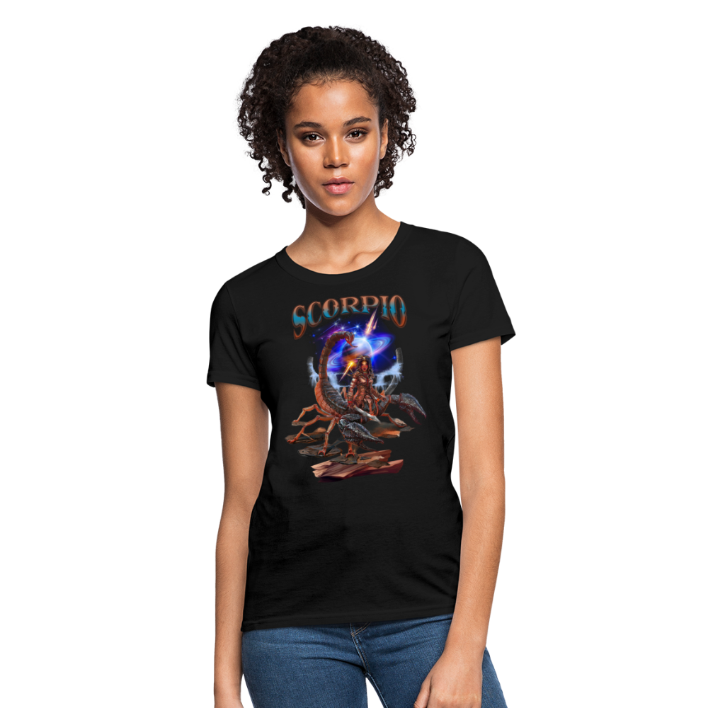 Women's Astral Scorpio T-Shirt - black